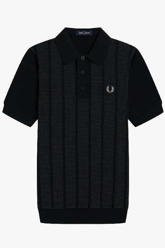 Price Drop Men's Twin Tipped Polo Shirt In Black