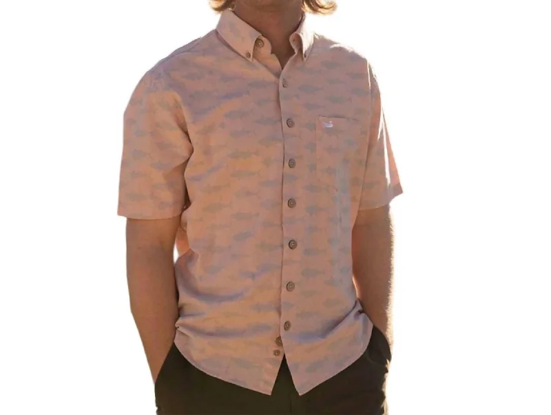 Price Smash Pescado Linen Shirt In Camella