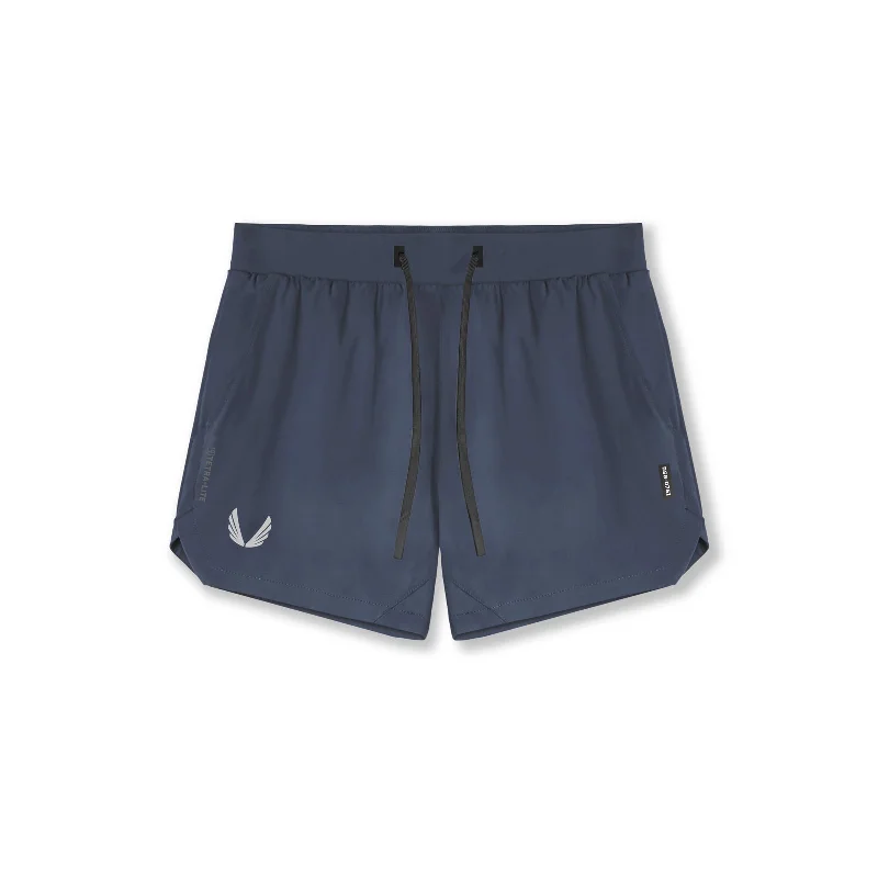 0751. Tetra-Lite™ 5" Linerless Short - Navy "Wings"