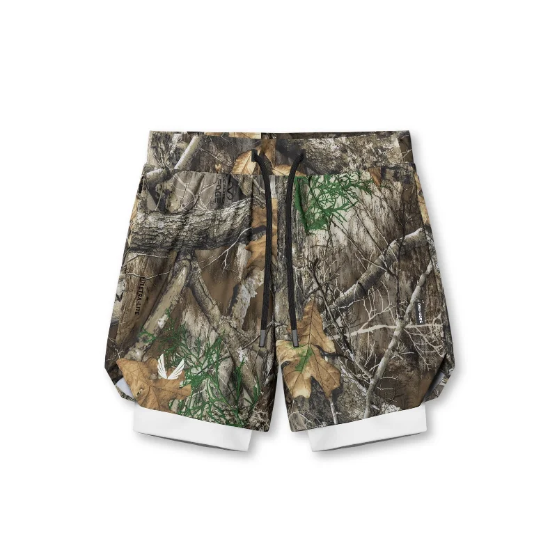 0866. Tetra-Lite™ 7" Liner Short - Realtree® Camo / White / White "Wings"