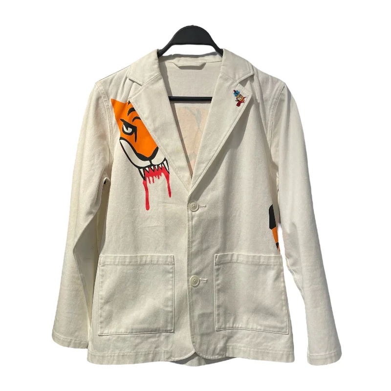 Can't Be Beat BILLIONAIRE BOYS CLUB/Tailored Jkt/M/Cotton/WHT/All Over Print/