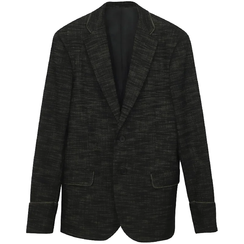 Must-Have Deals New stylesBottega Veneta Blazer in Black Print Cotton