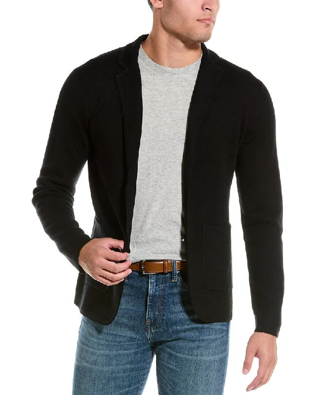 Extra Savings Seasonal best dealsBruno Magli Milano Stitch Suede Trim Wool Blazer
