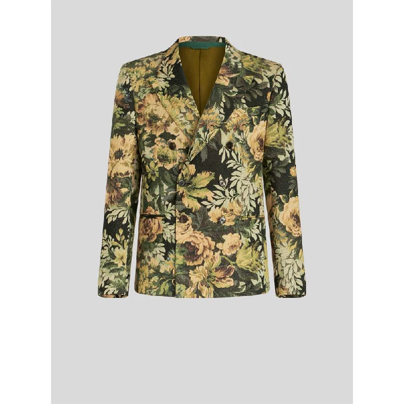 Shop and Save FashionDOUBLE-BREASTED JACQUARD JACKET