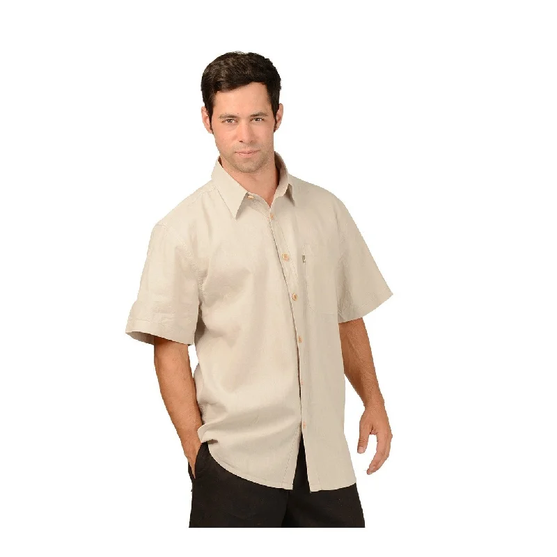 Hemp/Organic Cotton Short Sleeve Shirt