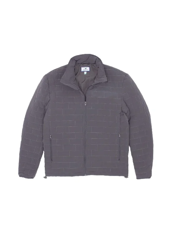 Exclusive Deal Men's Tundra Puffer Jacket In Dark Grey