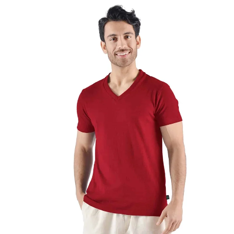 Men's Urban Hemp/OC V-neck tee