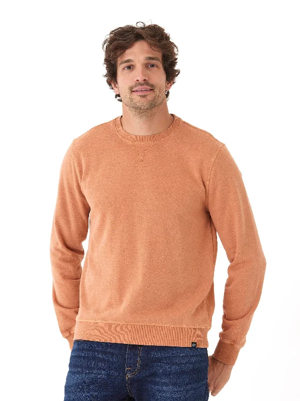 Mineral Wash Fleece Crew