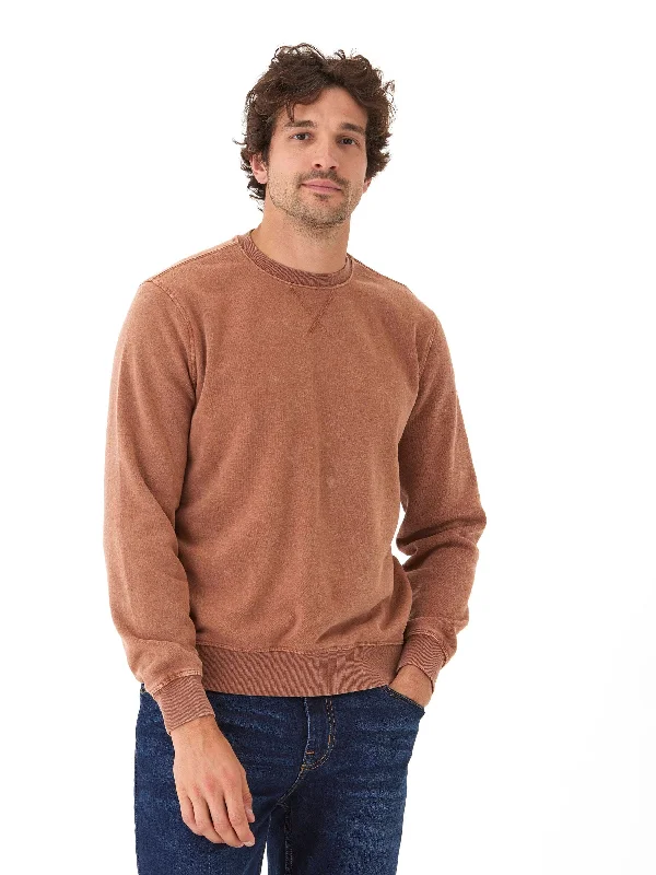 Mineral Wash Fleece Crew