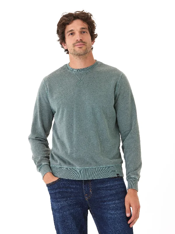 Mineral Wash Fleece Crew