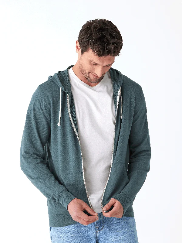 Nathan Modal Terry Full-Zip Hoodie