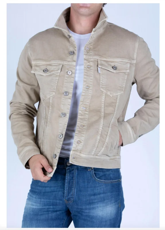 Best Deals Ray Denim Jacket In Khaki