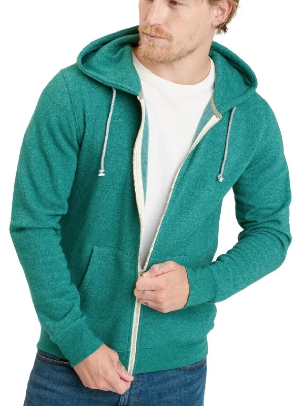 Triblend Zip Fleece Hoodie