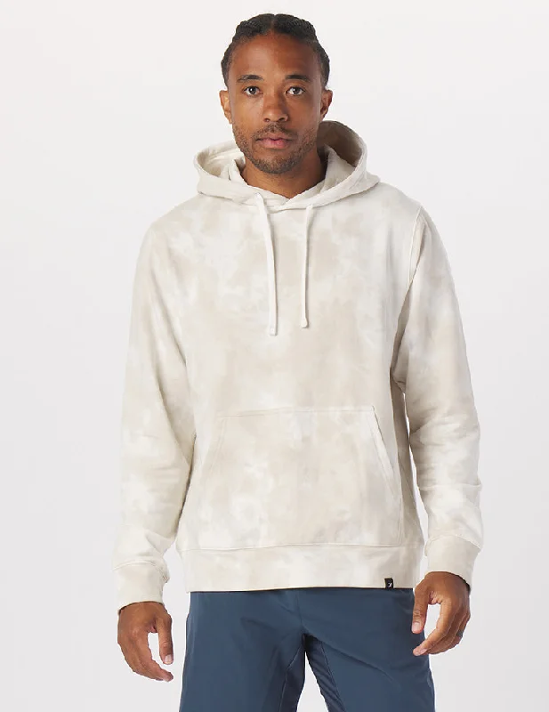 Atlas Hoodie: Linen Stone Dye