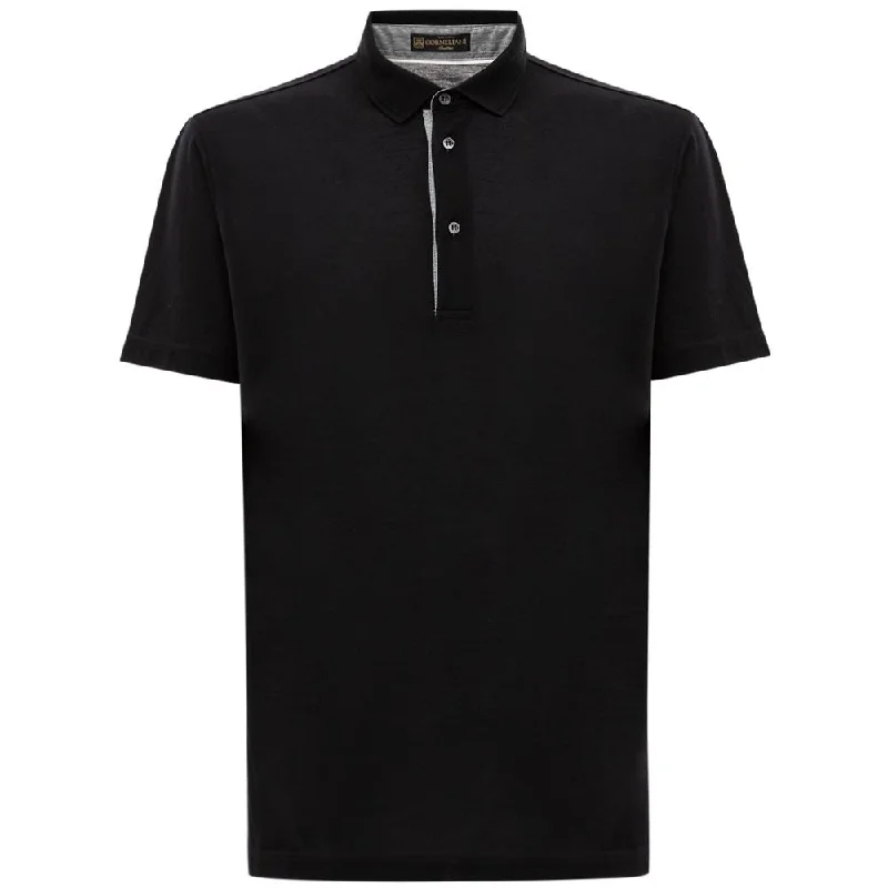 Corneliani  Silk Polo Men's Shirt