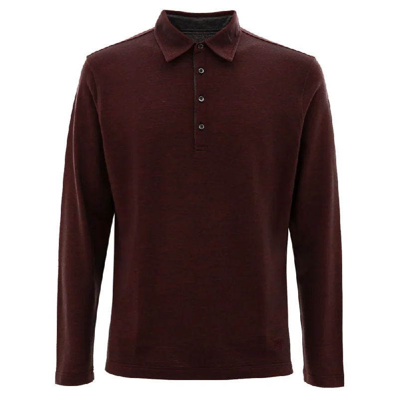 Corneliani  Wool Polo Men's Shirt