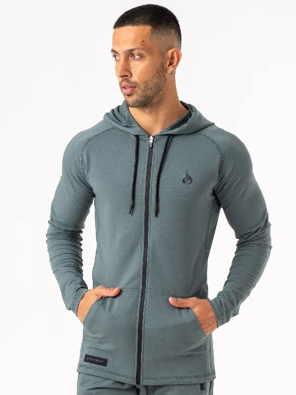 Endurance Zip Up Jacket - Fern Green