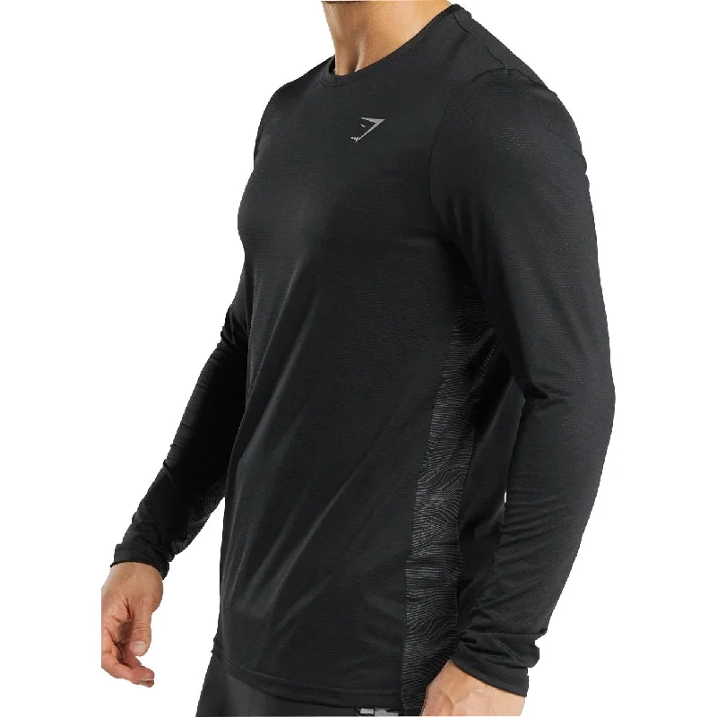 Gymshark Sport Long Sleeve Mens Training Top - Black