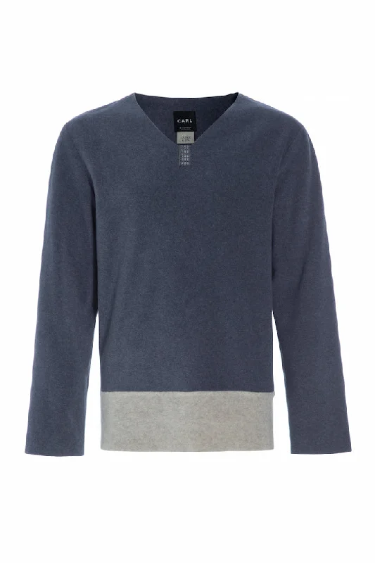 Special Price Limited editionsONE SIZE BLOUSE MEN - 1013C - GREY/SAND