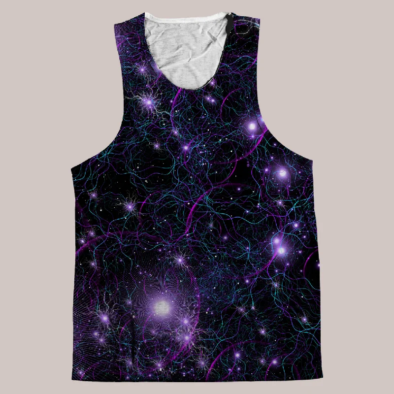 Psychedelic Tank Top (UV/RGB, Eco-Friendly) | LANIAKEA