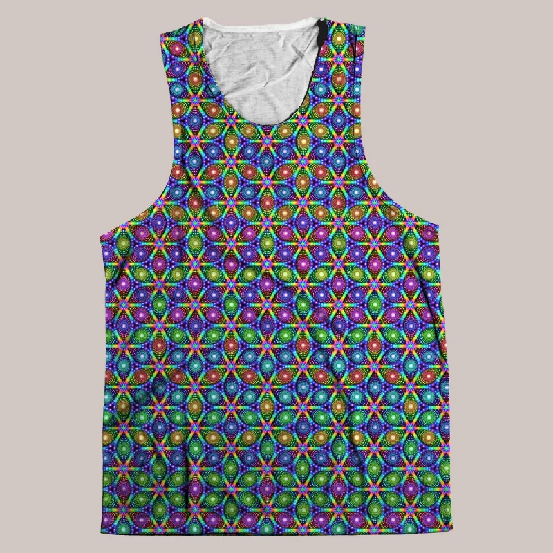 Psychedelic Tank Top (UV/RGB, Eco-Friendly) | MIRAGE