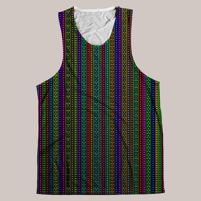 Psychedelic Tank Top (UV/RGB, Eco-Friendly) | MODELO