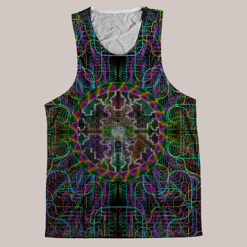 Psychedelic Tank Top (UV/RGB, Eco-Friendly) | SHAMAN SONG