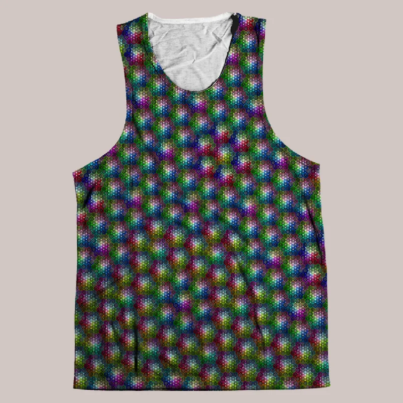 Psychedelic Tank Top (UV/RGB, Eco-Friendly) | SUBLIMINAL