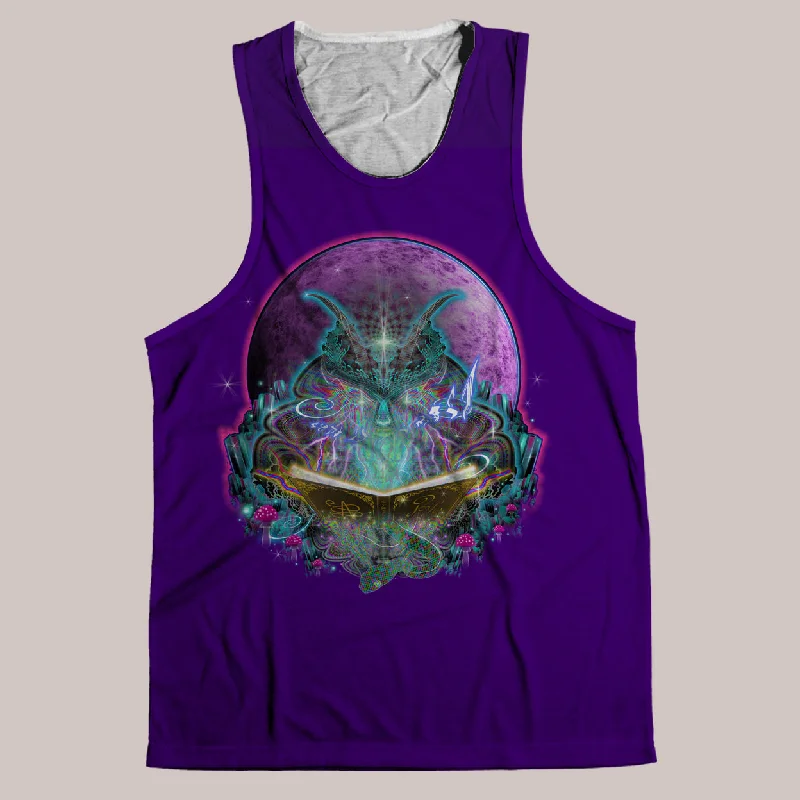 Psychedelic Tank Top (UV/RGB, Eco-Friendly) | TELEKINETIC APPROACH