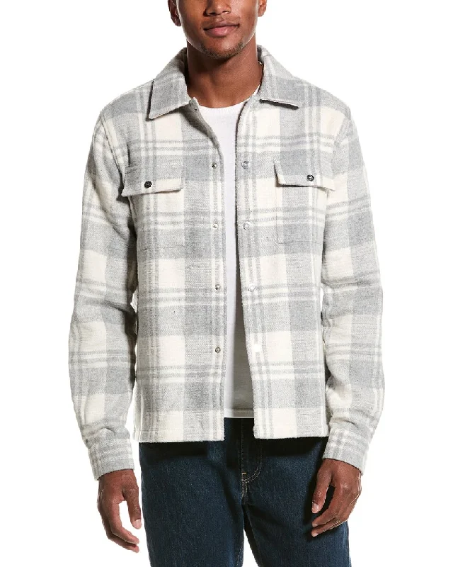 Reiss Marlon Heavy Check Overshirt