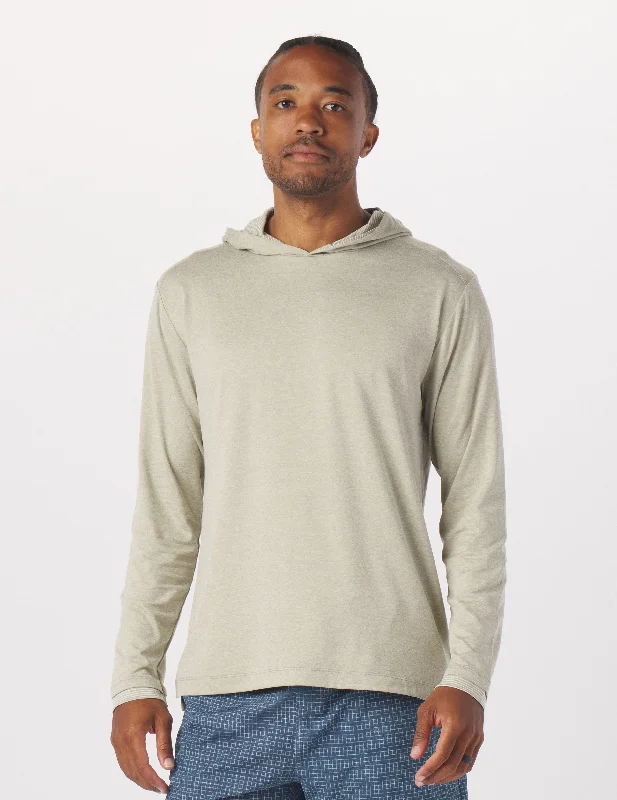 Taclite Hoodie: Linen Heather