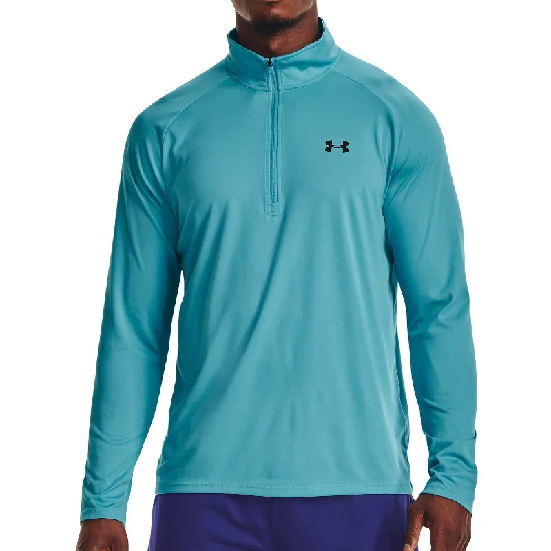 Under Armour Tech Half Zip Long Sleeve Mens Training Top - Blue