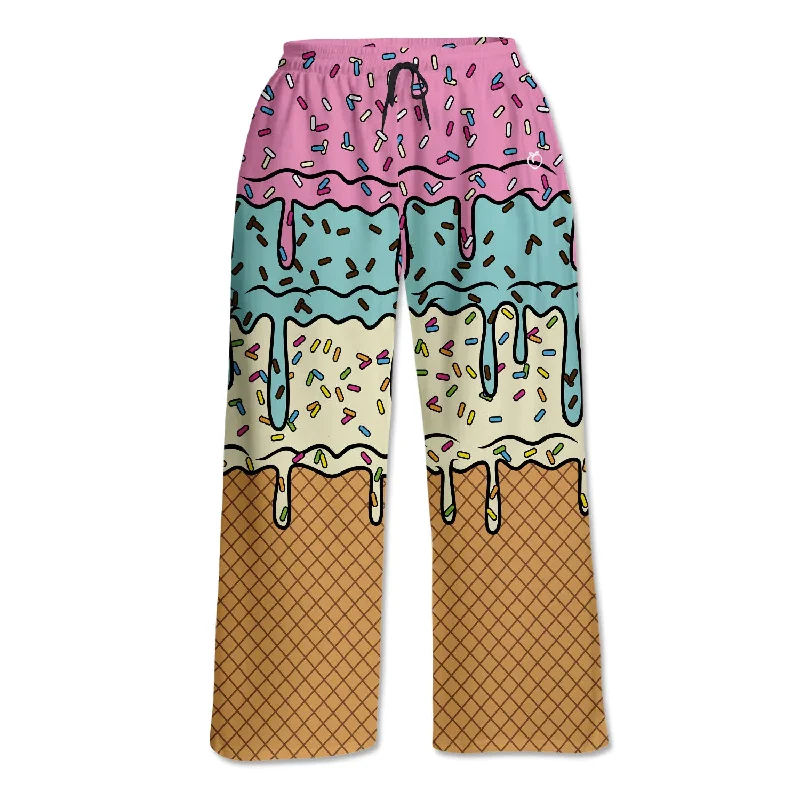 Unisex Lounge Pants - Ice Cream Drip