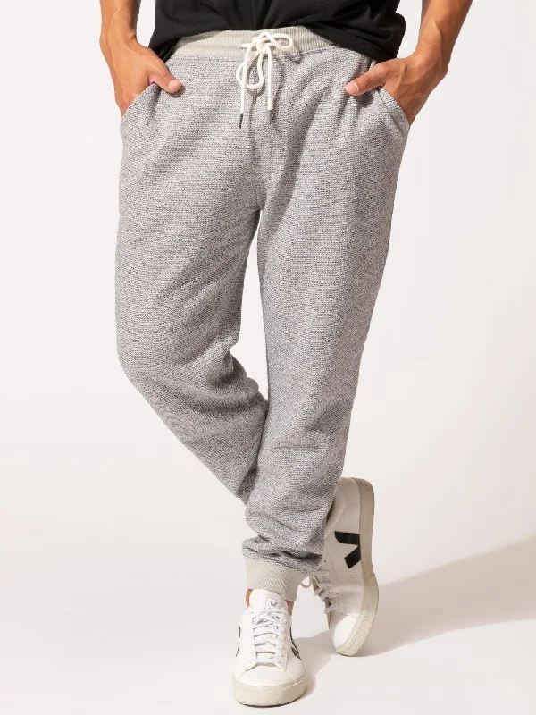 Zeke Yarn Dye Fleece Jogger